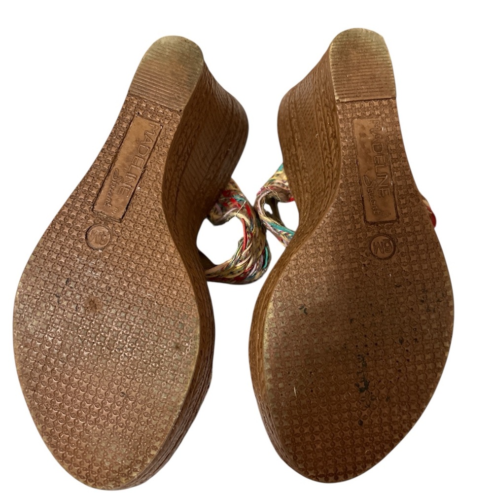 Madeline Stuart Multicolor Wedge Sandals - Picture 11 of 11